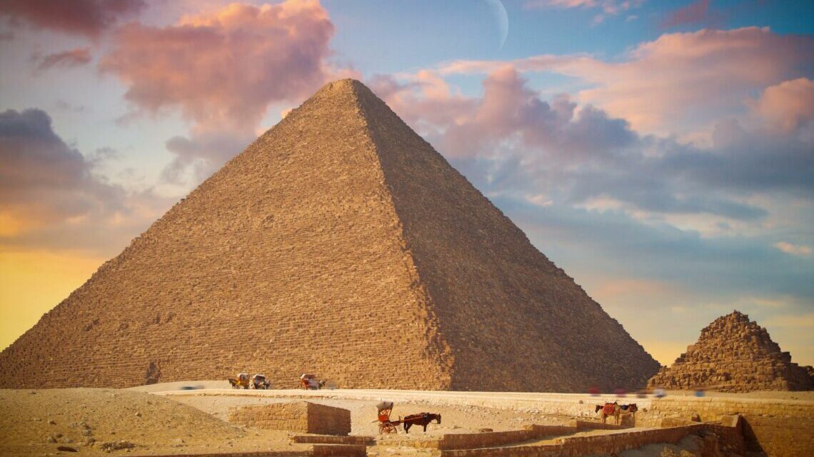 The discovery of a new hidden corridor with in the Great Pyramid of Giza